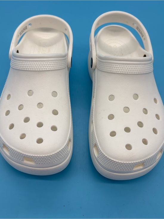 CROCS Shoes - Crocs Classic Platform Clogs White Women’s Size 10